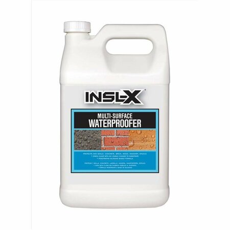 INSL-X BY BENJAMIN MOORE 1 gal Water-based Transparent Waterproofer, Clear 1024714